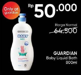 Promo Harga Guardian Baby Bath 800 ml - Guardian