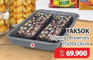 Promo Harga YAKSOK Loyang Brownies  - Lotte Grosir