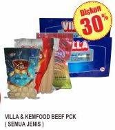 Promo Harga VILLA / KEMFOOD Beef  - Superindo