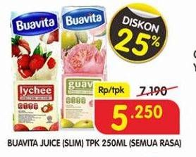Promo Harga BUAVITA Fresh Juice All Variants per 2 tpk 250 ml - Superindo
