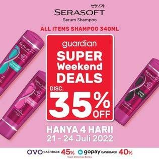 Promo Harga Serasoft Shampoo All Variants 340 ml - Guardian