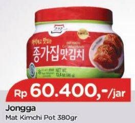 Promo Harga JONGGA Mat Kimchi 380 gr - TIP TOP
