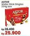 Promo Harga Astor Wafer Roll Single 224 gr - Indomaret