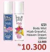 Promo Harga IZZI Body Mist Hijab Graceful, Hijab Heaven Dream 100 ml - Alfamidi