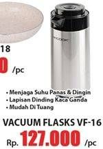 Promo Harga Hicook Vacuum Flask Thermos VF 16  - Hari Hari