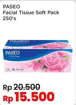 Promo Harga Paseo Facial Tissue Elegant 250 sheet - Indomaret