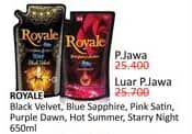 Promo Harga So Klin Royale Parfum Collection Purple Dawn, Pink Satin, Starry Night, Hot Summer, Black Velvet, Blue Sapphire 650 ml - Alfamidi