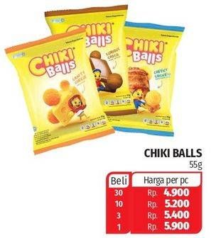 Promo Harga CHIKI BALLS Chicken Snack 55 gr - Lotte Grosir
