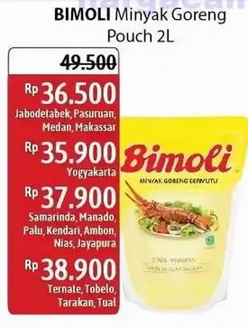 Promo Harga Bimoli Minyak Goreng 2000 ml - Alfamidi