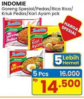 Promo Harga Indomie Mie Kuah/Goreng  - Indomaret