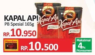 Promo Harga Kapal Api Kopi Bubuk Special 165 gr - Yogya