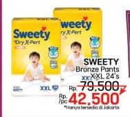 Promo Harga Sweety Bronze Pants Dry X-Pert XXL24 24 pcs - LotteMart