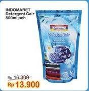 Promo Harga INDOMARET Detergent Cair 800 ml - Indomaret