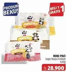 Promo Harga LI PAO Mini Pao Sapi, Keju, Cokelat 430 gr - Lotte Grosir