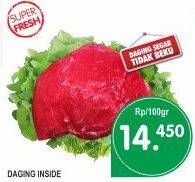 Promo Harga Beef Knuckle (Daging Inside) per 100 gr - Superindo