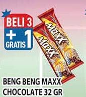 Promo Harga BENG-BENG Wafer Chocolate Maxx 32 gr - Hypermart