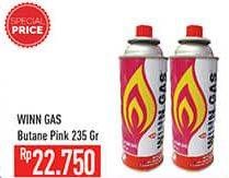 Promo Harga WINN GAS Tabung Gas Butane 235 gr - Hypermart
