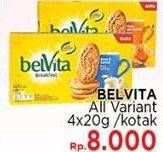Promo Harga BELVITA Biskuit Breakfast All Variants 4 pcs - LotteMart