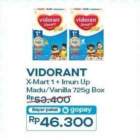 Promo Harga Vidoran Xmart 1+ Madu, Vanilla 725 gr - Indomaret