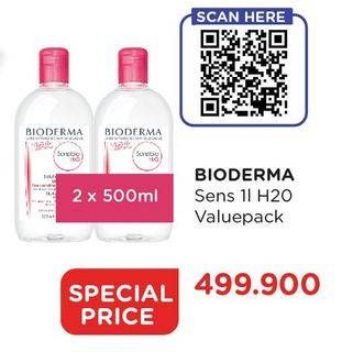 Promo Harga BIODERMA Sensibio H2O per 2 botol - Watsons