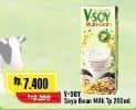 Promo Harga V-soy Soya Bean Milk 200 ml - Alfamart
