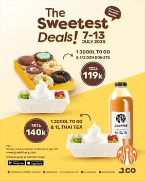 Promo Harga The Sweetest Deals  - JCO