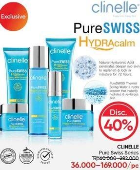 Promo Harga CLINELLE Pure Swiss Series  - Guardian