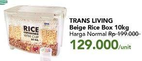 Promo Harga Rice Box Beige  - Carrefour