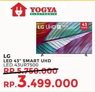 Promo Harga LG 43UR7500PSC  - Yogya