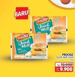 Promo Harga Prochiz Quick Melt Slice 85 gr - Lotte Grosir