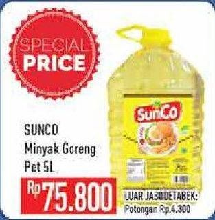 Promo Harga SUNCO Minyak Goreng 5000 ml - Hypermart