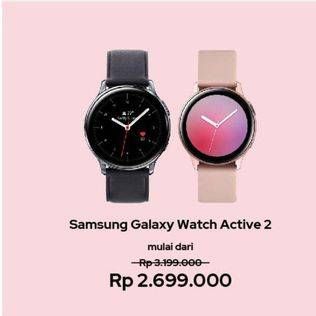 Promo Harga SAMSUNG Galaxy Watch Active2  - Erafone