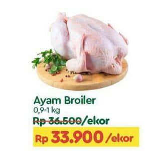 Promo Harga Ayam Broiler 900 gr - TIP TOP