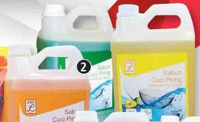 Promo Harga SAVE L Dishwashing Liquid All Variants 4 ltr - LotteMart