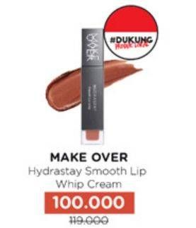 Promo Harga Make Over Hydrastay Smooth Lip Whip 6 gr - Watsons