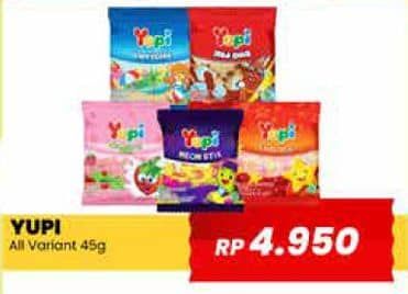 Promo Harga Yupi Candy All Variants 45 gr - Yogya