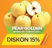 Promo Harga Pear Golden per 100 gr - Yogya