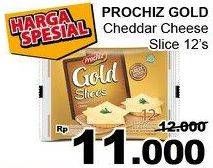 Promo Harga PROCHIZ Gold Slices 12 pcs - Giant