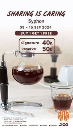 Promo Harga JCO Coffee Syphon  - JCO