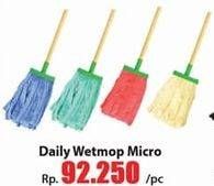 Promo Harga CLEAN MATIC Daily Wet Mop Micro  - Hari Hari