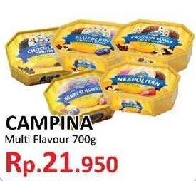 Promo Harga CAMPINA Ice Cream 700 ml - Yogya