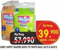 Promo Harga BABY HAPPY Body Fit Pants L30, M34  - Superindo