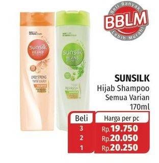 Promo Harga SUNSILK Hijab Shampoo All Variants 170 ml - Lotte Grosir
