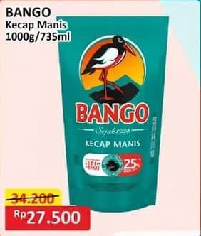 Promo Harga Bango Kecap Manis 735 ml - Alfamart