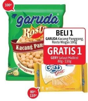 Promo Harga GARUDA Rosta Kacang Panggang Wagyu Beef 100 gr - Alfamidi