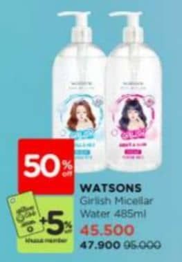 Watsons Girlish Micellar Clear Water