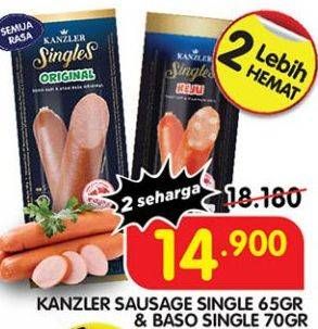 KANZLER Sausage Single & Baso Single