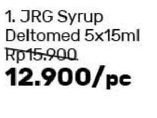 Promo Harga ANTANGIN JRG Syrup Herbal per 5 sachet 15 ml - Guardian