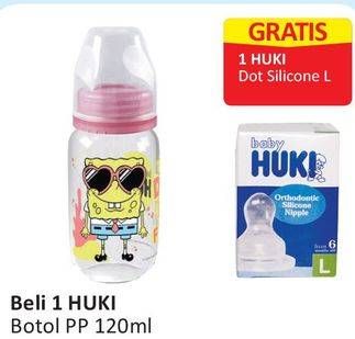 Promo Harga HUKI Botol PP 120ml  - Alfamart