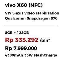 Promo Harga VIVO Vivo X60 1 pcs - Erafone